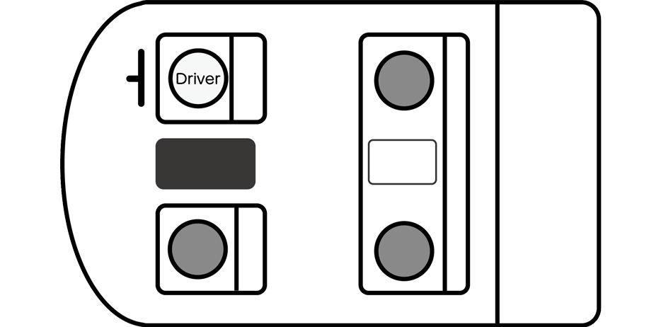 車内座席図